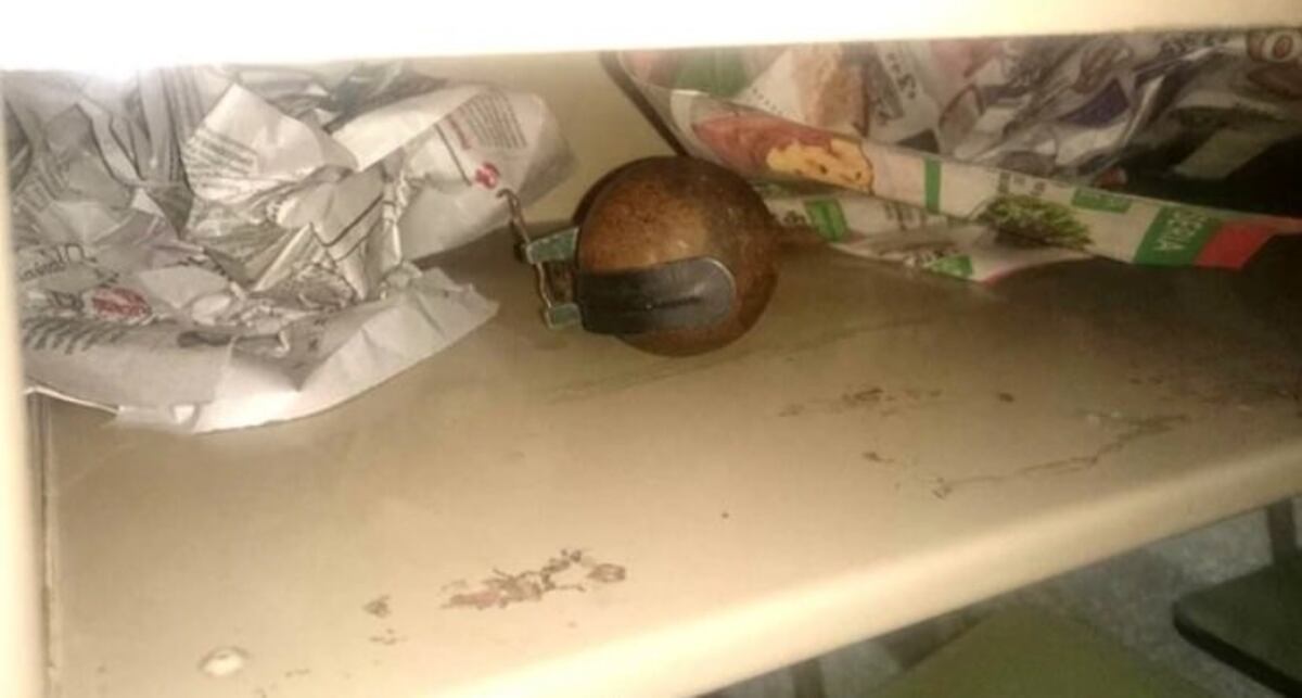 Encontraron una granada en una escuela de Escobar