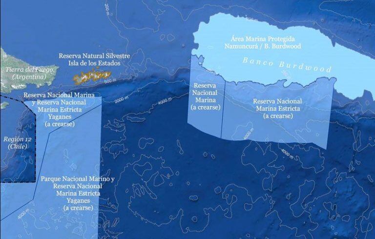 Areas marinas TDF