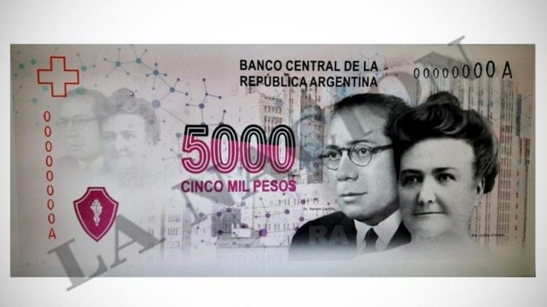 El supuesto billete.