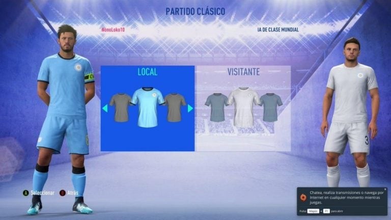 Así podrían verse las camisetas de Boca y River en FIFA 20.