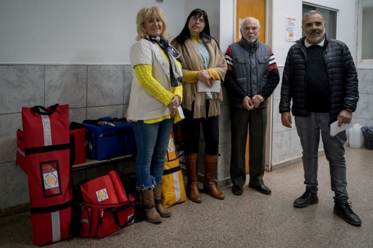 Donación del Rotary Club al Hospital Gumersindo Sayago