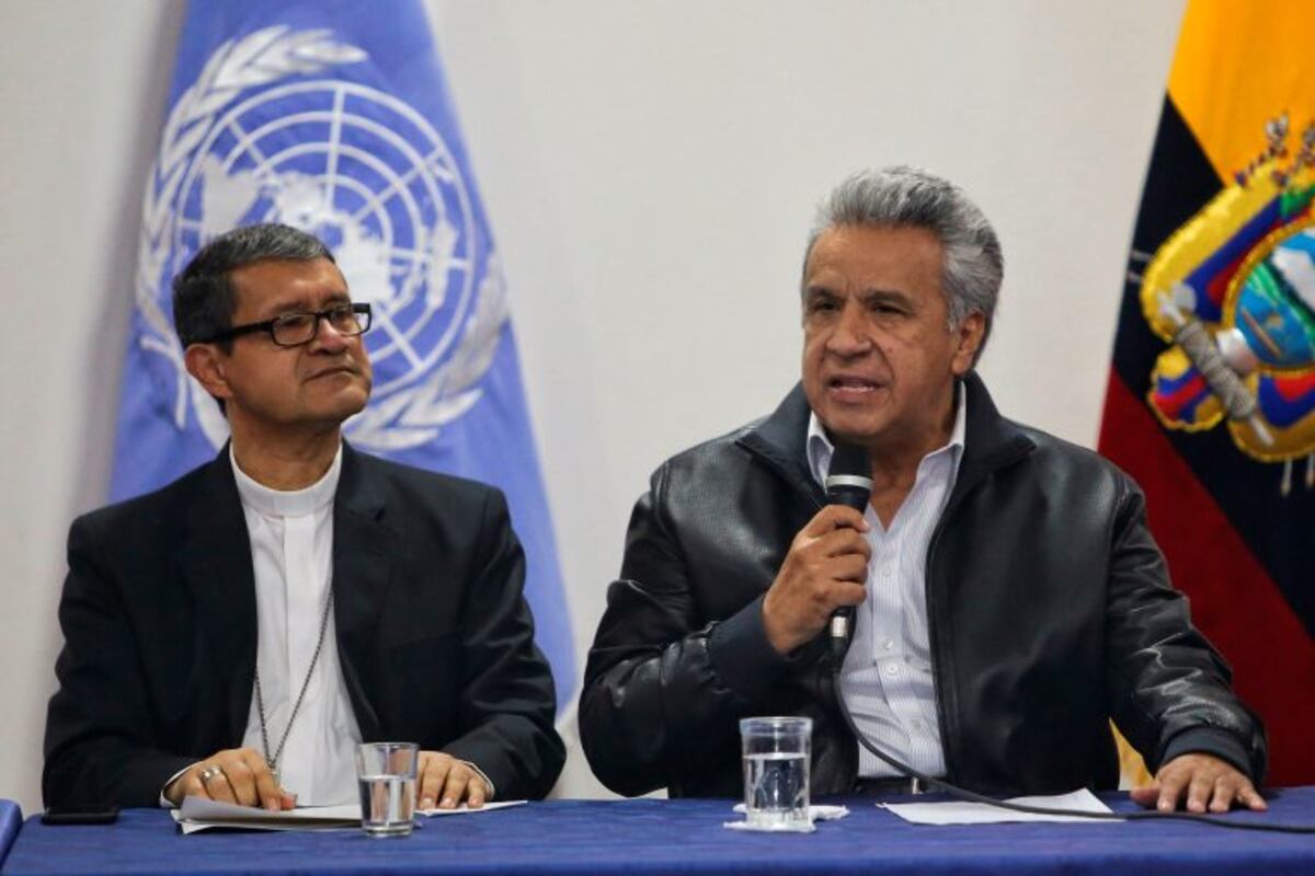 Ecuador: Lenín Moreno prometió revisar las medidas de ajuste que generaron las protestas