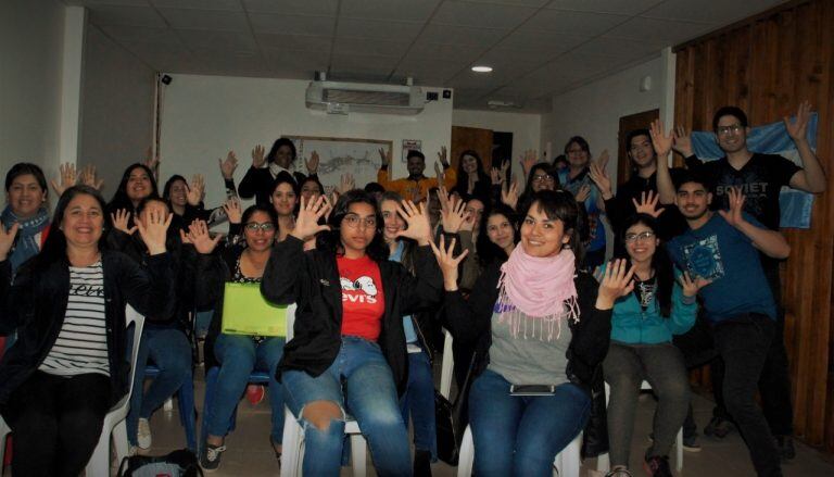 Comenzó el primer taller de Lengua de Señas en Ushuaia