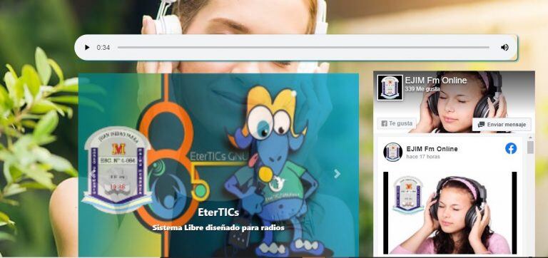 La web de la EJIM FM Online