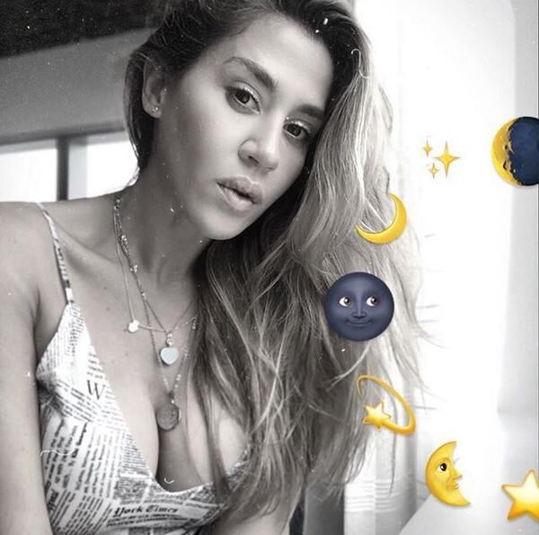 Jimena Barón usó su cuenta de Instagram para hablar del eclipse.