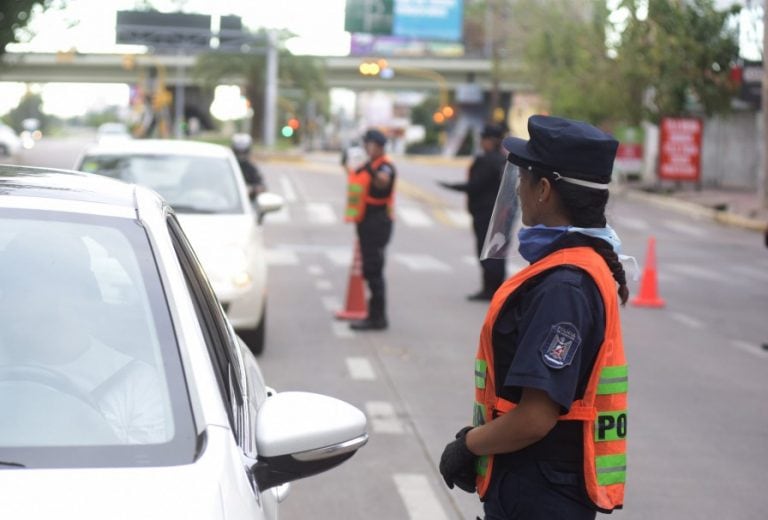 Controles viales durante este lunes de Fase 1.