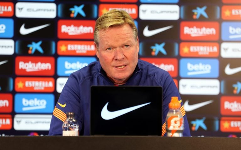 Ronald Koeman. (MIGUEL RUIZ/FC BARCELONA)