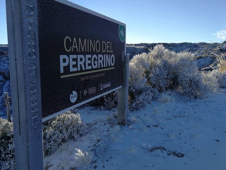 Las fotos de la nieve en las Altas Cumbres este martes 12 de junio.