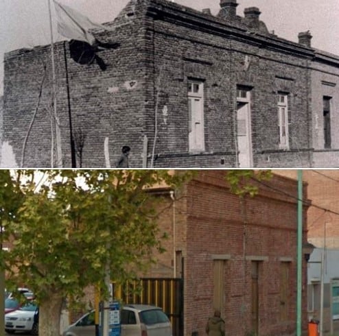 Neuquén antes y después (Foto: FB NeuquénEnElTiempo)