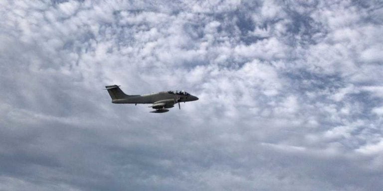 Pucará en Comodoro Rivadavia. Foto de  Guillermo Rearte.