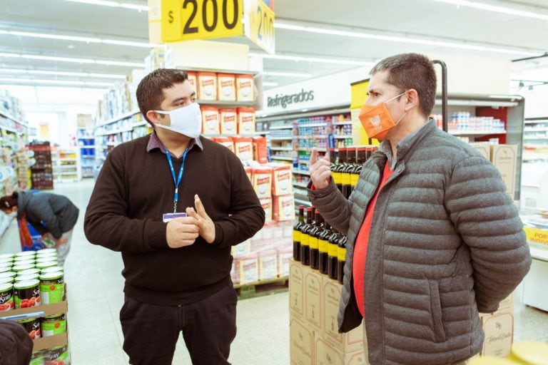 Controles de Supermercados por la Secretraria de comercio TDF