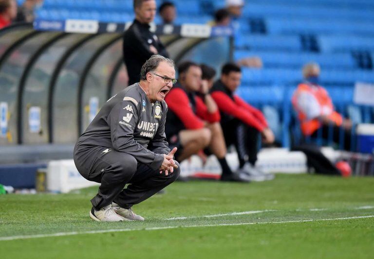 Marcelo Bielsa entrenador del Leeds (Foto: TyC Sports)