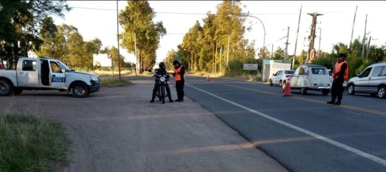 Operativo de seguridad en Villa del Mar y Arias