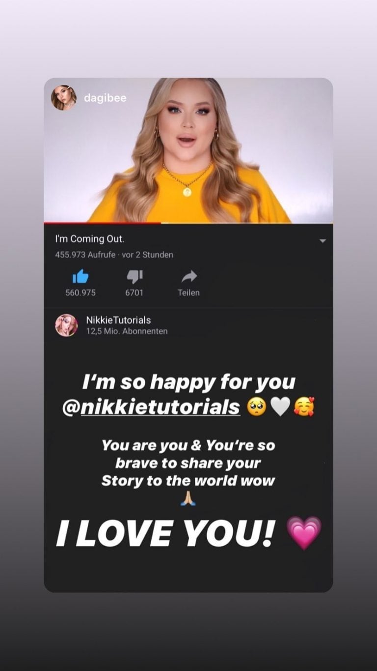 Nikkie Tutorials se mostró emocionada por los mensajes de apoyo de sus seguidores  (Foto: Instagram/ @nikkietutorials)