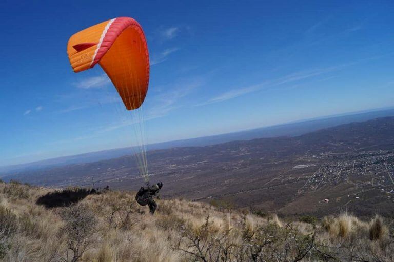 Parapente en Capilla del Monte