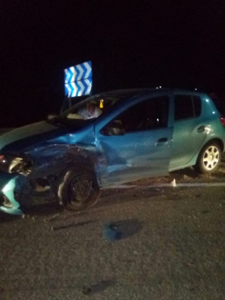 Renault Sandero, conducido por un hombre de 65 años. Potrero de Garay.