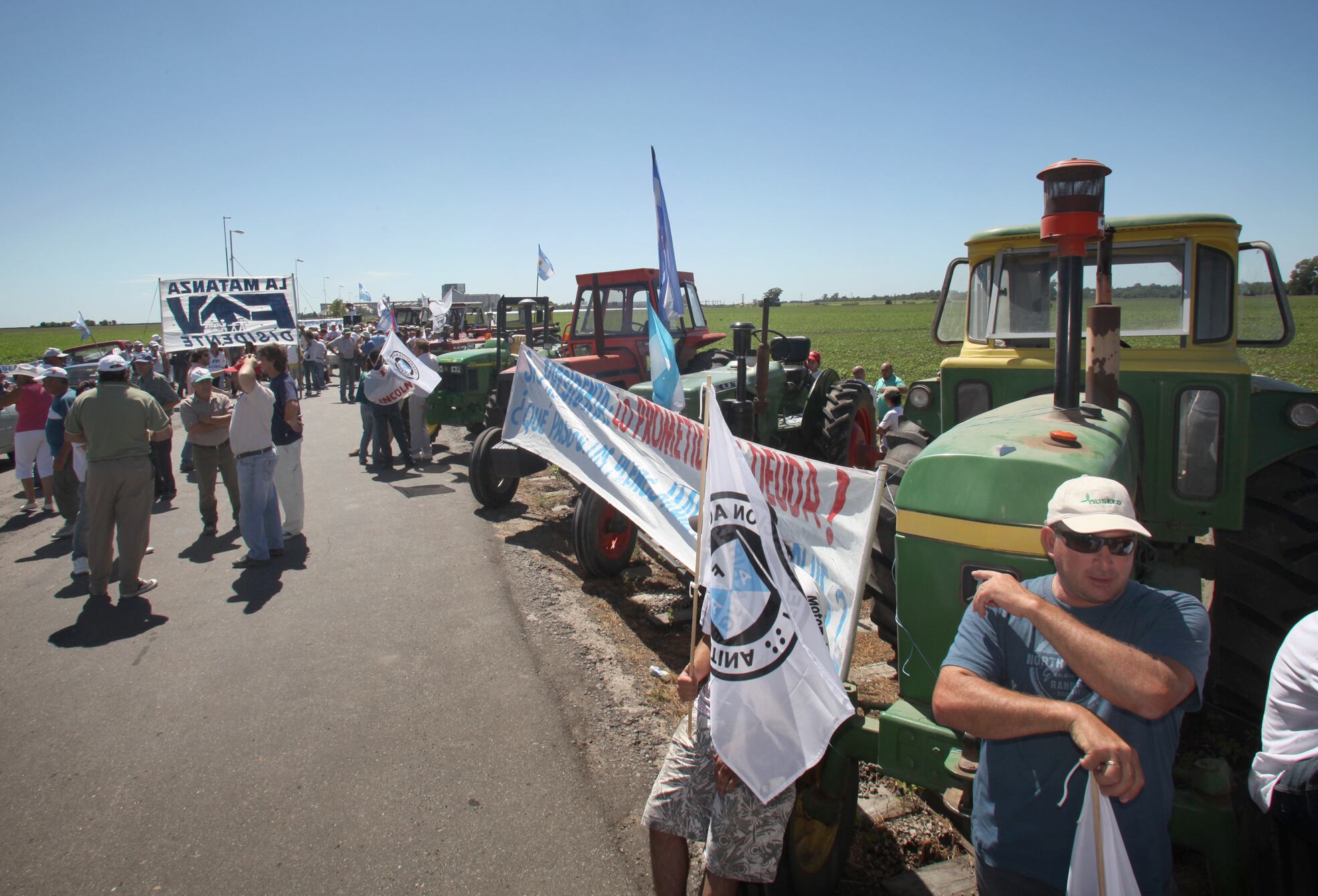 El malestar crece entre los agricultores y buscan generar un “reclamo contundente”.