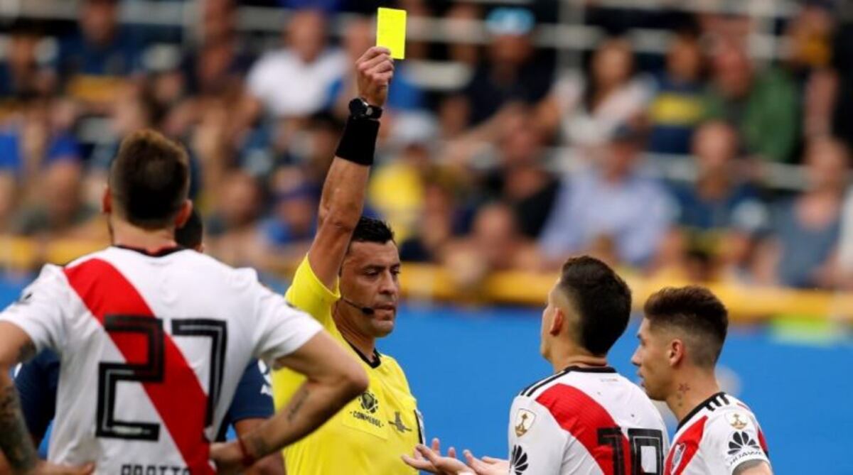 Copa Libertadores: los jugadores de River y Boca que están al límite de tarjetas de cara a la primera semifinal