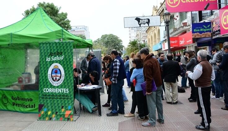 Actividades del Ministerio de Salud en Corrientes