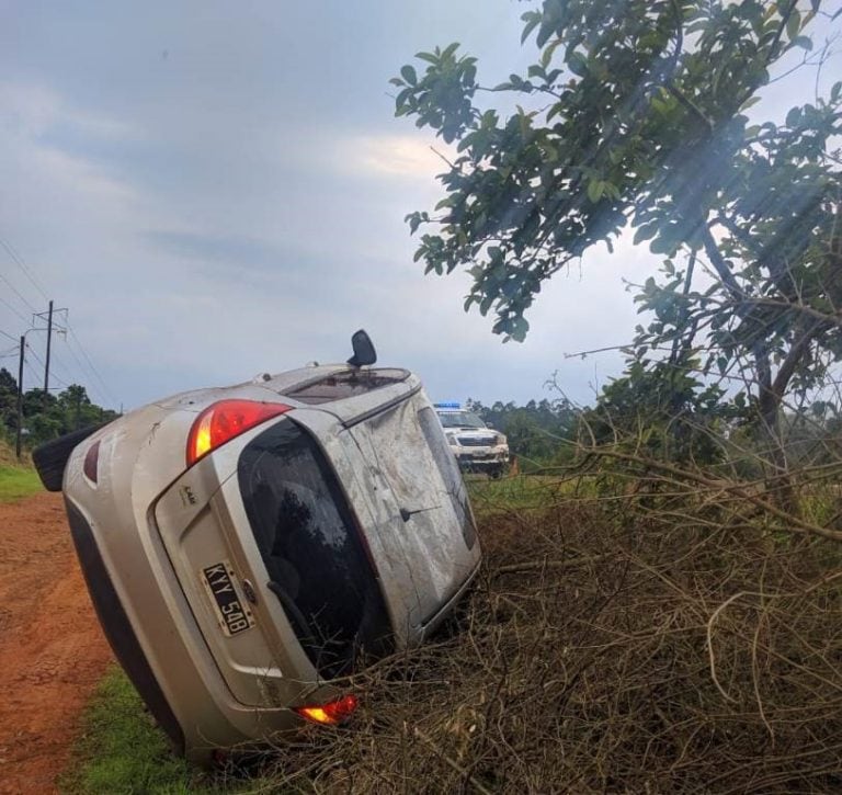 Despiste en el acceso a Jardín América.