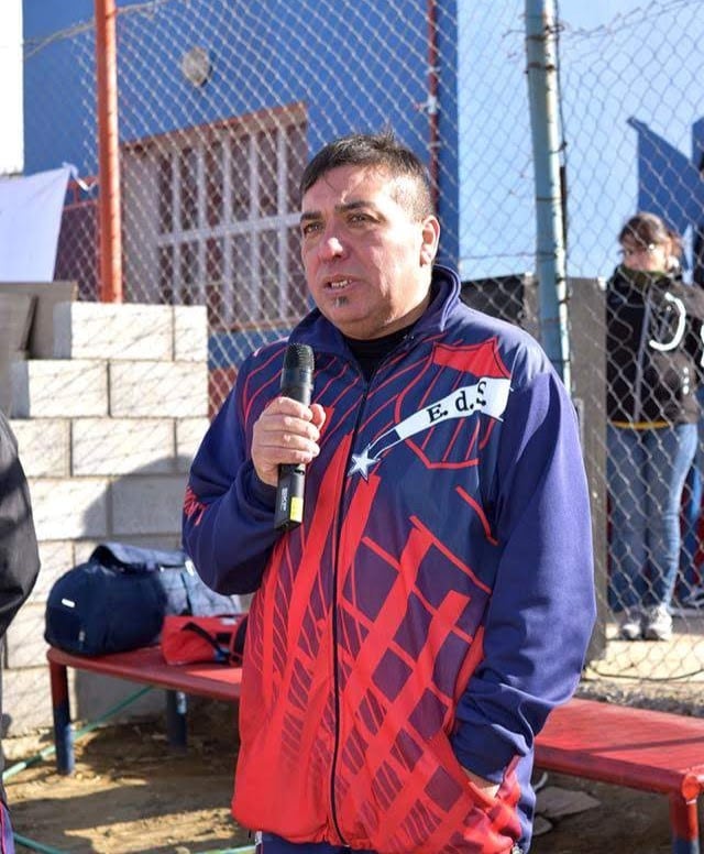 Rodolfo Baigorria Presidente del club  Estrella del sur