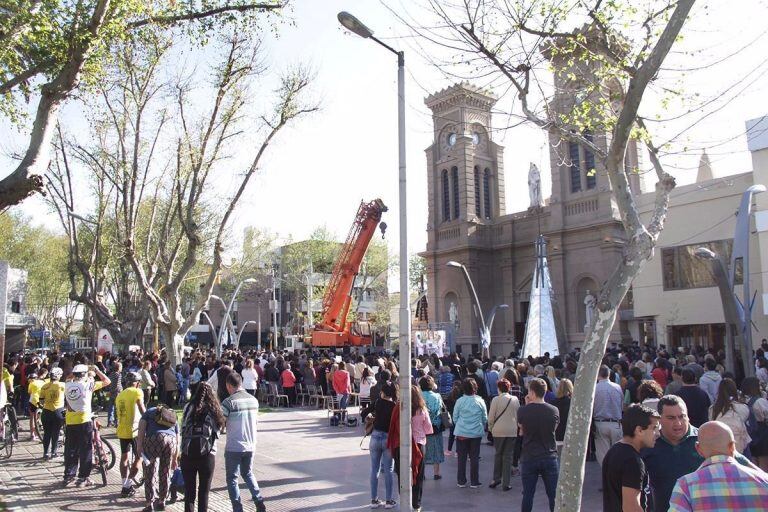 Así conmemoraron a su patrona en su día. Foto: El Diario de la República.