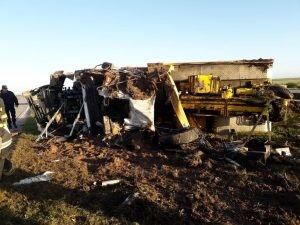 Accidente en autopista Córdoba - Rosario.