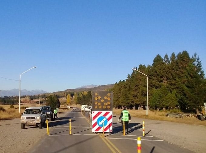 Controles en Esquel y la zona.