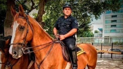 Juan Pablo Roldán, el policía asesinado en Palermo.