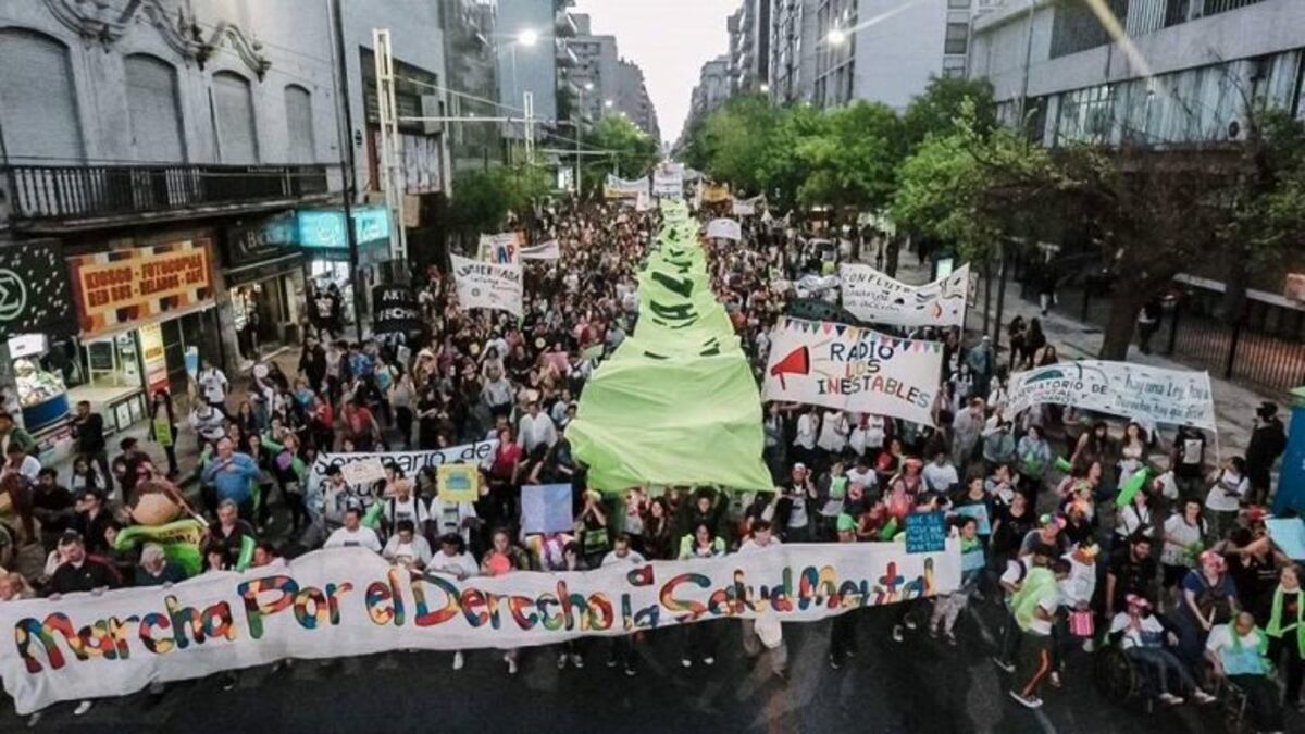 Movilización en Córdoba por el derecho a la salud mental