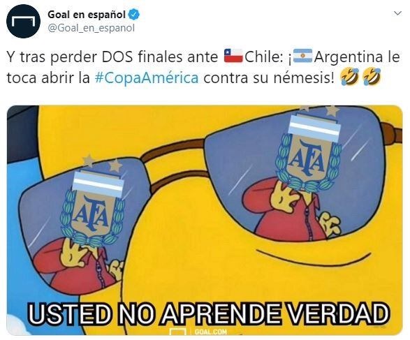 Memes del sorteo de la Copa América 2020 (Foto: captura Twitter)