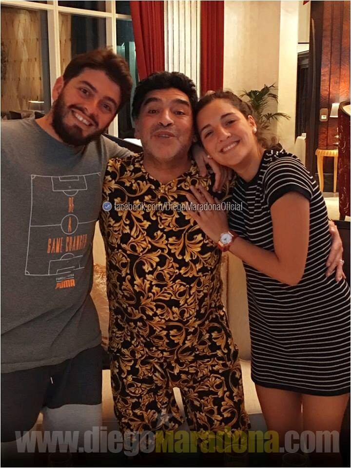 Cumpleaños 56 Maradona