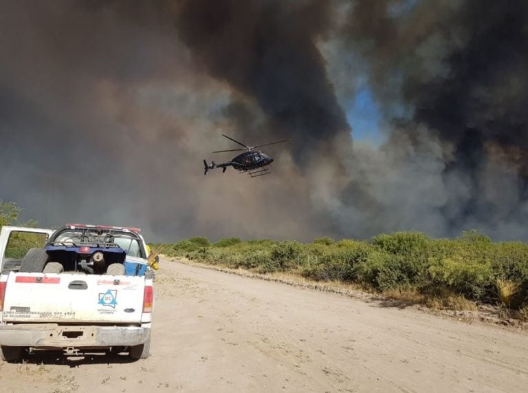 Incendios en La Pampa