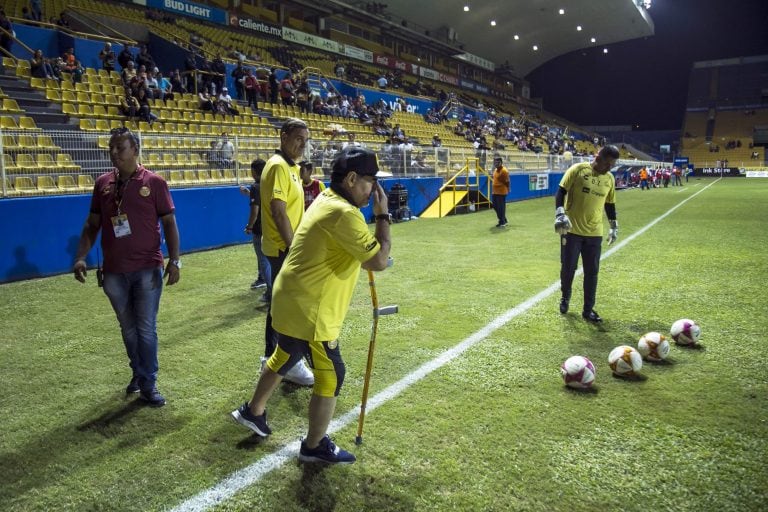 Diego Maradona, en su paso por Dorados. (AFP)-