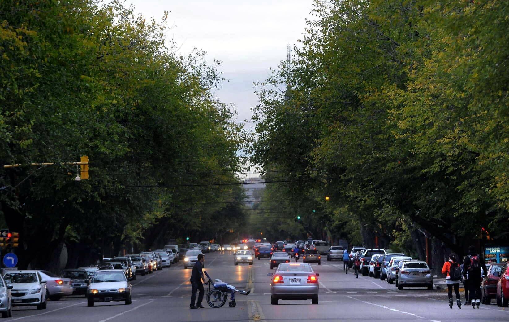 Calle Emilio Civit, Ciudad de Mendoza.