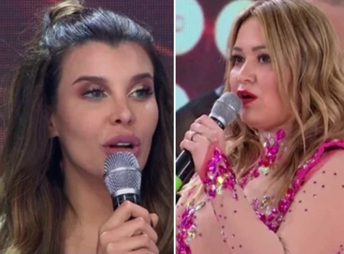 El incómodo abrazo entre Karina "la Princesita" y Charlotte Caniggia