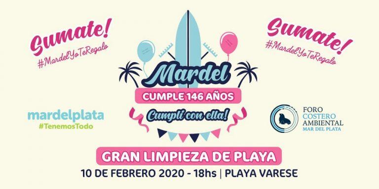 Jornada de Limpieza de Playas en Mar del Plata