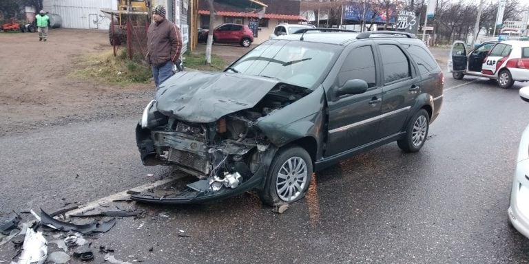 Accidente en cadena en Colonia Caroya (Policía)