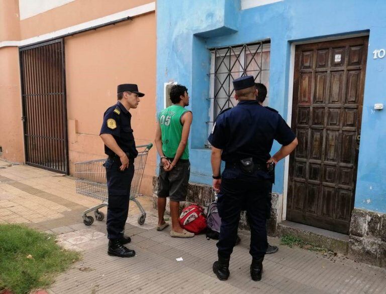 jóvenes detenidos
Crédito: Policía Gchú