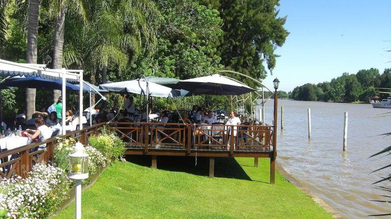 Restaurantes con hermosas vistas en el Tigre