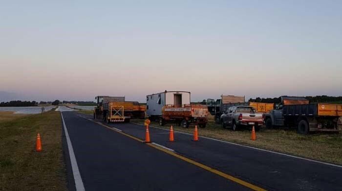 Los móviles de Seguridad Vial y Bajo Hondo se encuentran trabajando en la ruta 3