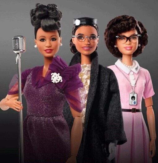 Ella Fitzgerald, Rosa Parks y Katherine Johnson. (Instagram)