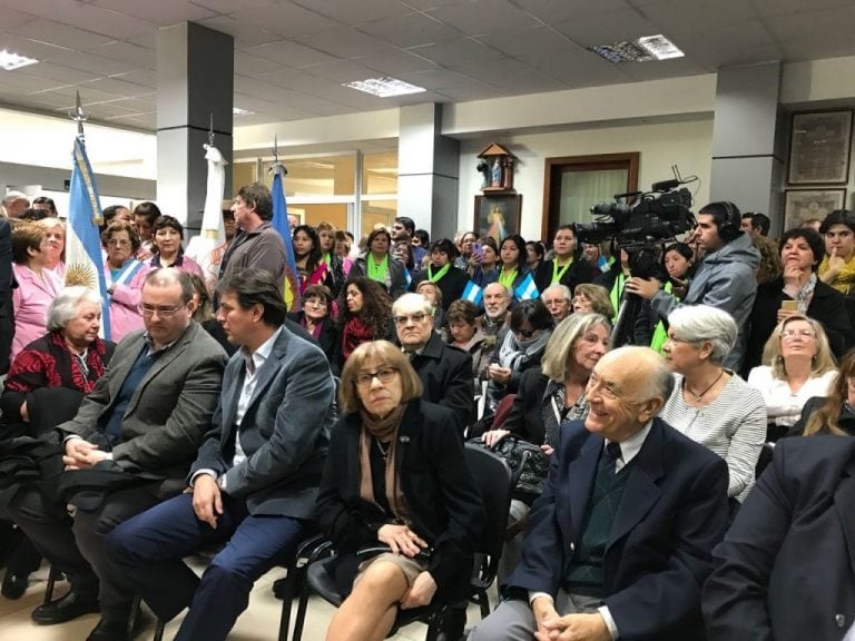 Invitados especiales para la ceremonia aniversario.