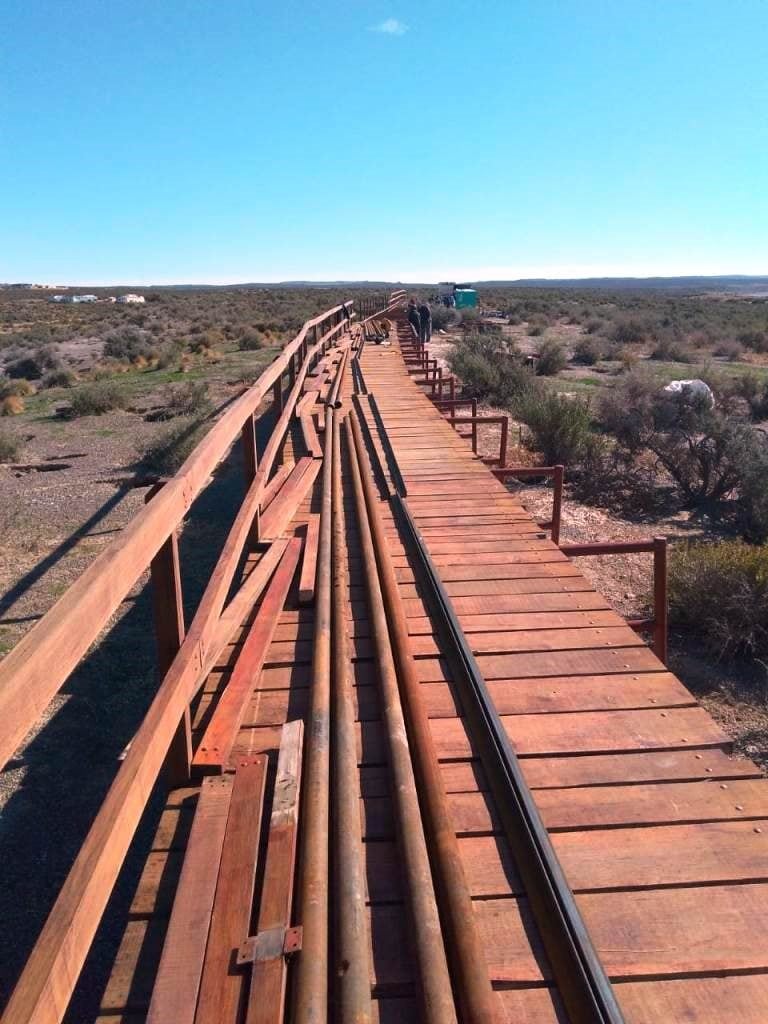 Nuevas pasarelas en la reserva.