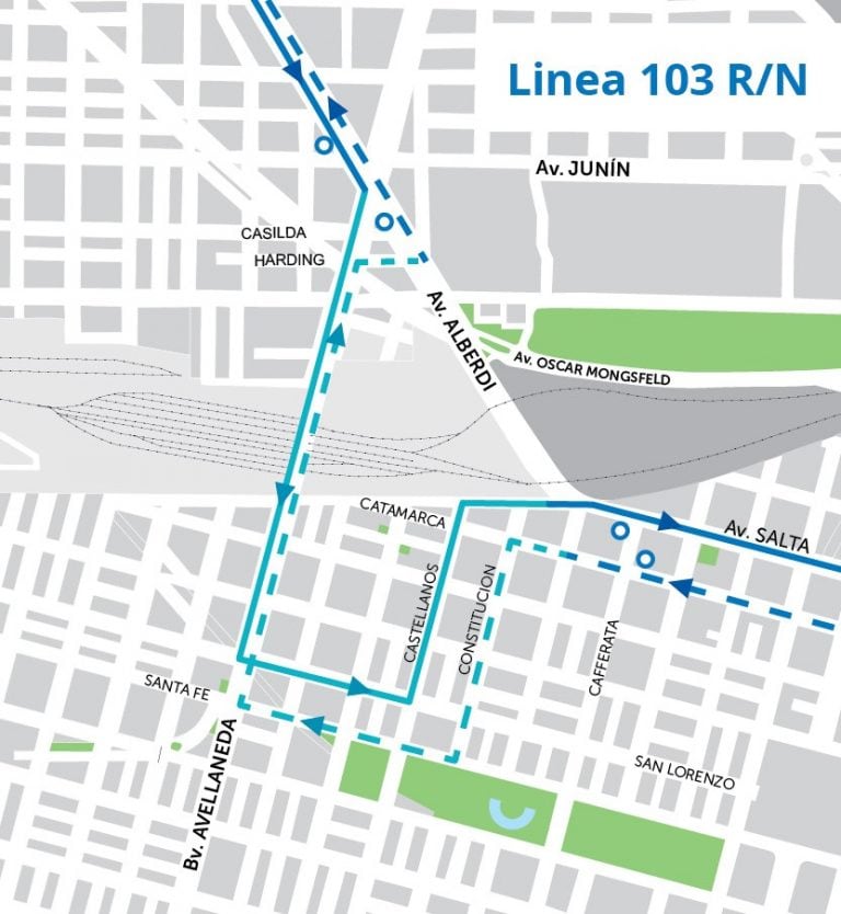 Se interrumpirá el tránsito en el Cruce Alberdi por renovación del tendido ferroviario (Municipalidad de Rosario)