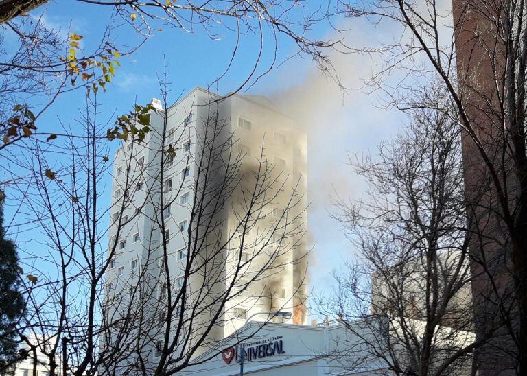 El edificio se encuentra en la zona céntrica de la ciudad.