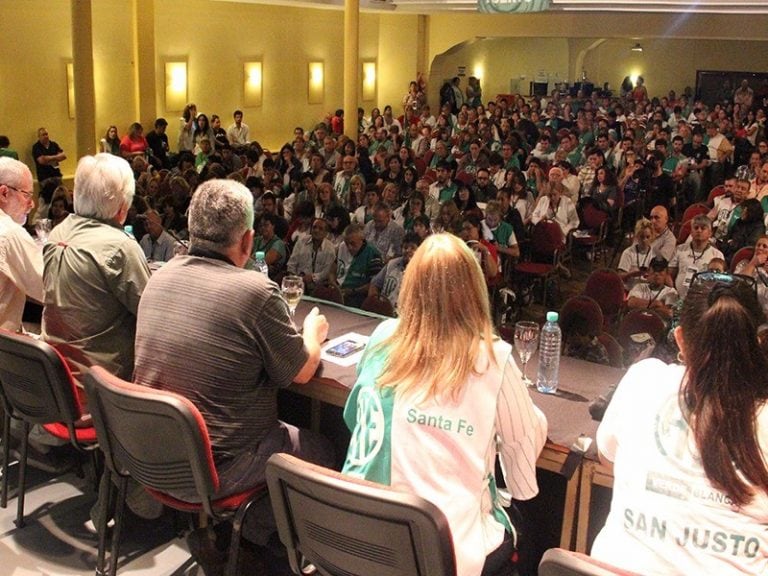 El Congreso de Delegados definió realizar medidas de fuerza.