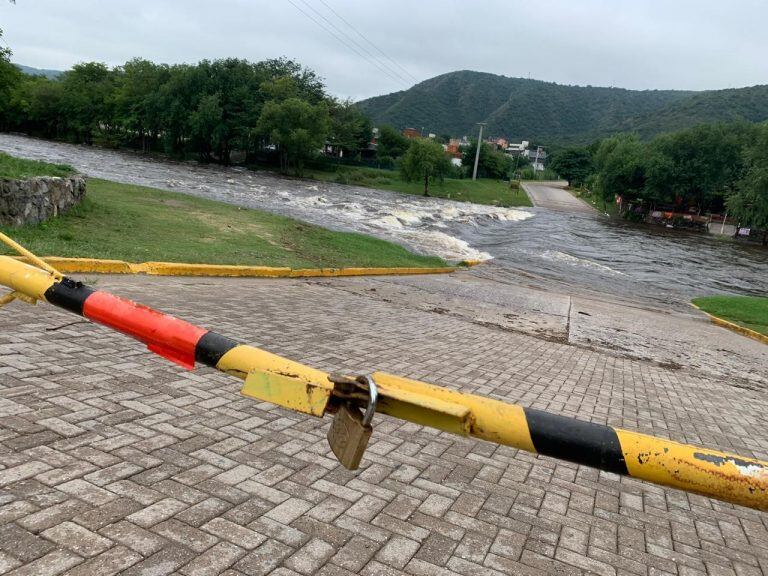 Vado Las Brisas de San Antonio de Arredondo, uno de los cuatro que permanecen cerrado.