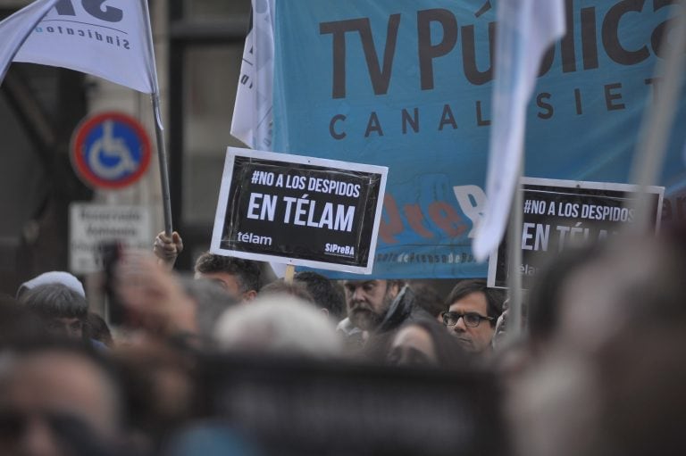 La decisión del Juzgado Laboral N°22 respondió a una medida cautelar presentada por un grupo de trabajadores. Foto: DPA.