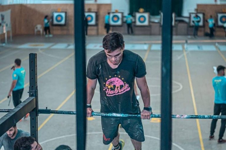 Xavier Seitor, uno de los nominados en CROSS FIT, disciplina que se suma a los "Premios Falucho".